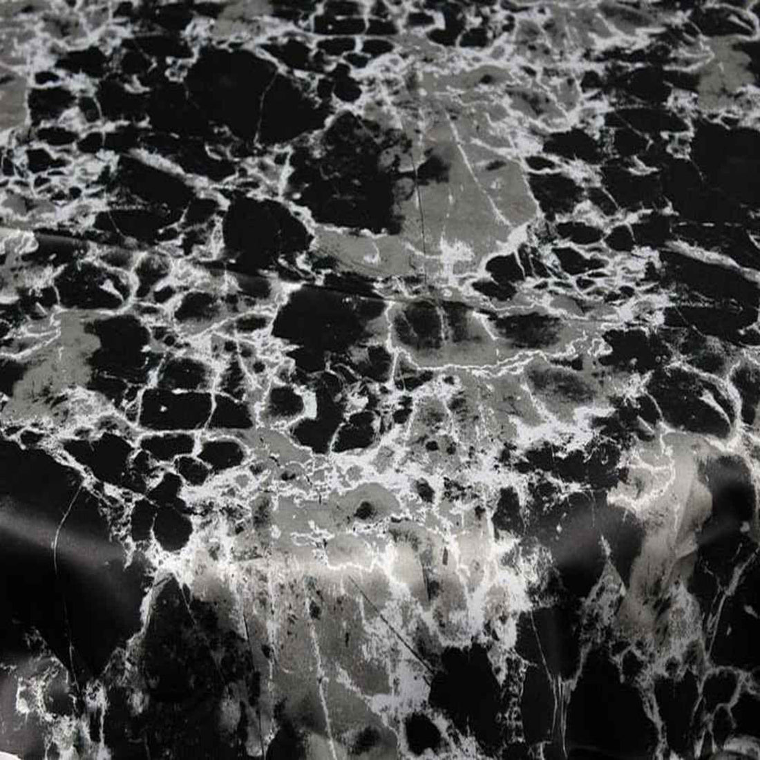 Black GRANITE - Digital Print Satin - Custom Tablecloths