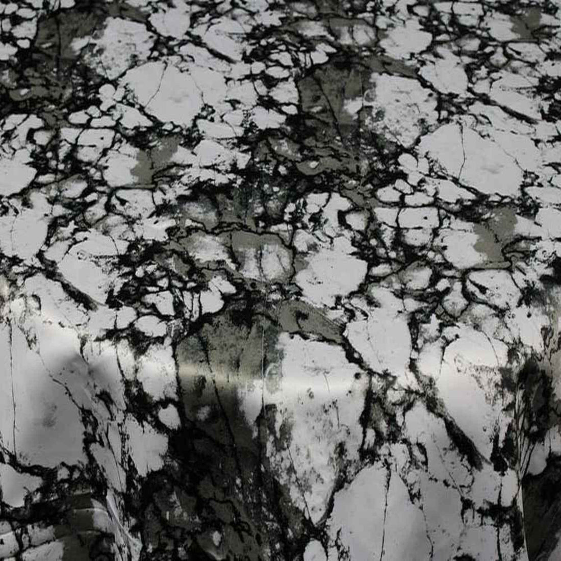 White GRANITE - Digital Print Satin - Custom Tablecloths