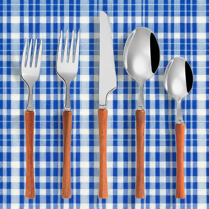 Rosewood Flatware Set