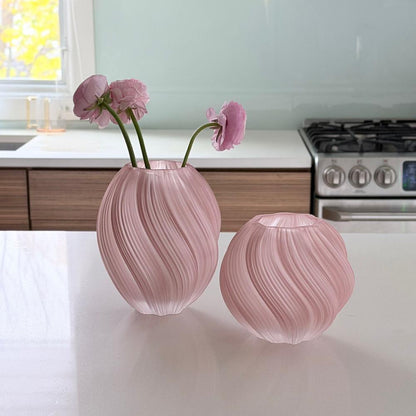 Twisted Swirl Vase
