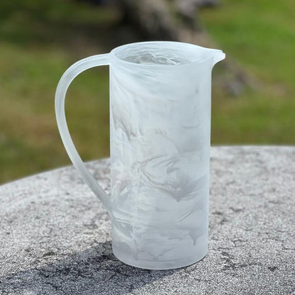 Resin Snow Drift Pitcher