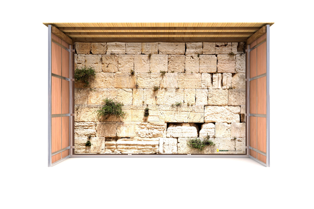Kosel Experience Sukkah Mural