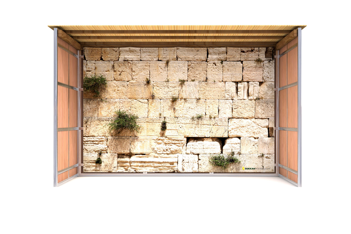 Kosel Experience Sukkah Mural