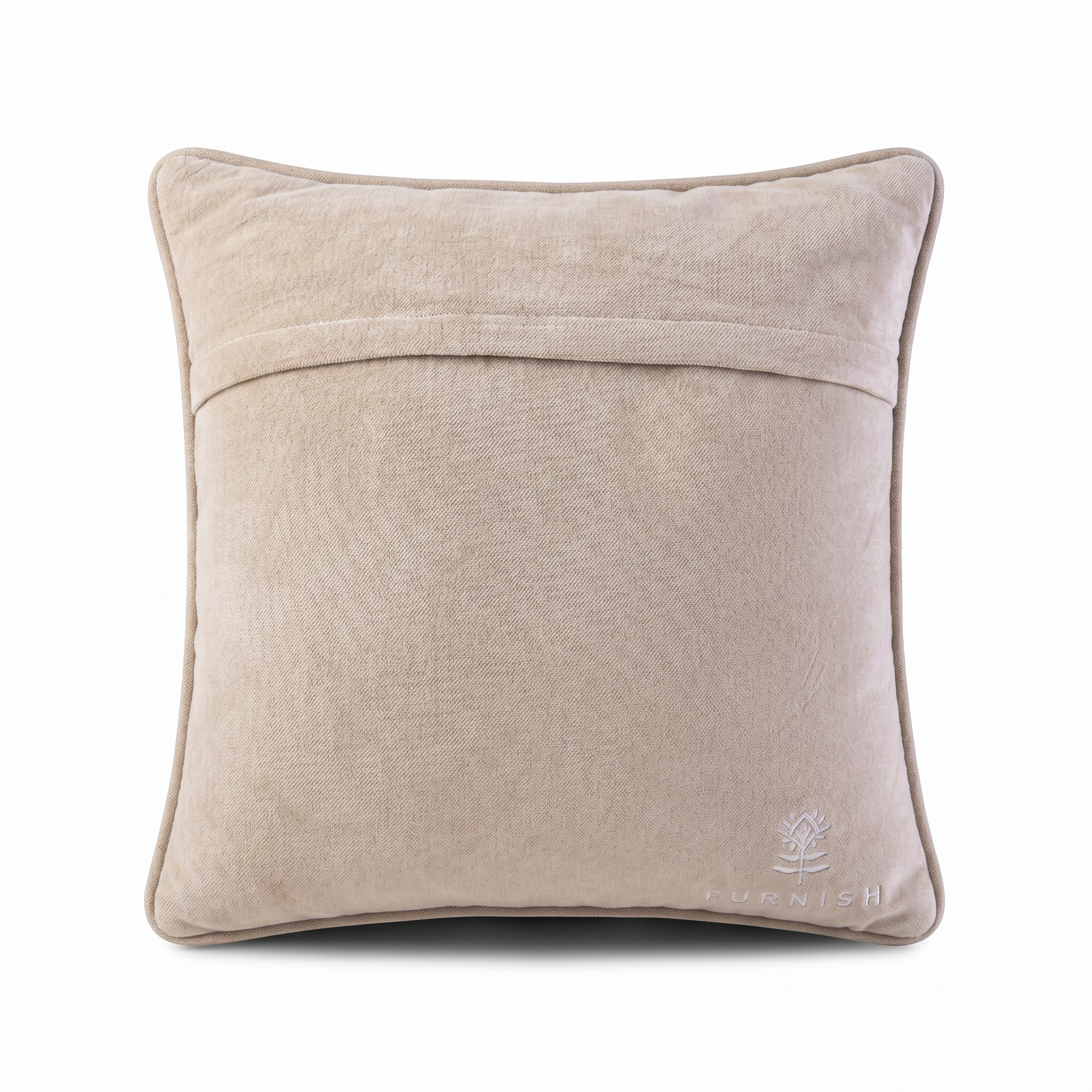 Leave by Nine Needlepoint Pillow