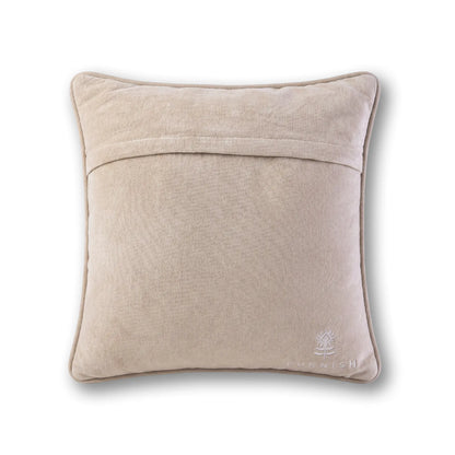 Leave by Nine Needlepoint Pillow