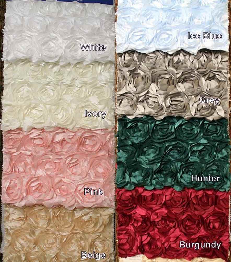 LOVEABLE Embroidered Taffeta Fabric, 54 Inch. in Width