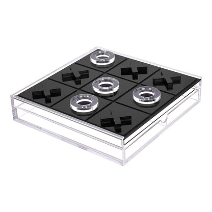 Lucite Tic Tac Toe &amp; Chess Game