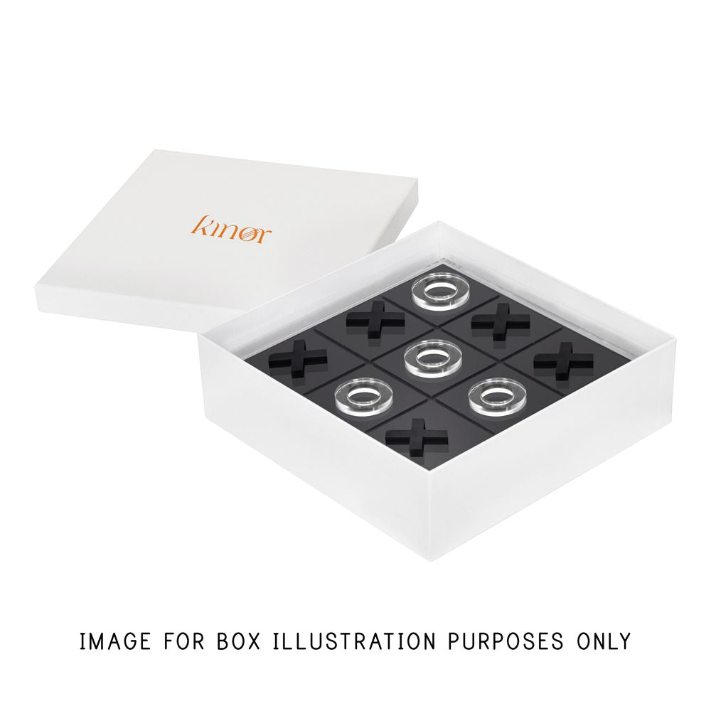 Lucite Tic Tac Toe &amp; Chess Game