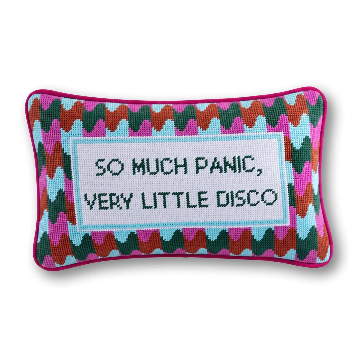 Panic at the Disco Needlepoint Pillow