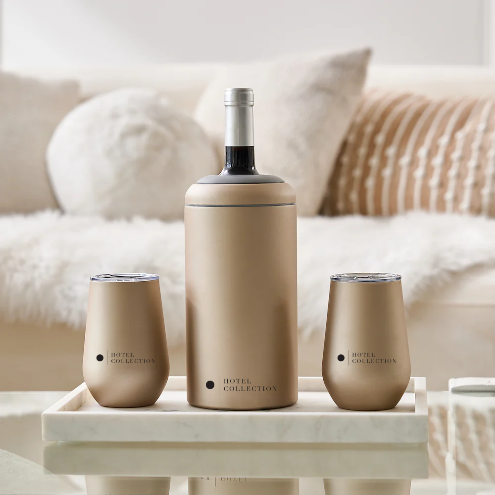 Wine Chiller &amp; Tumbler Set