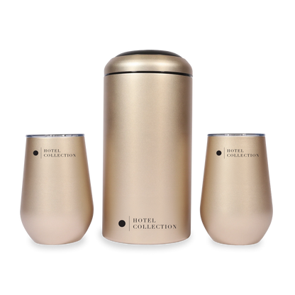 Wine Chiller &amp; Tumbler Set