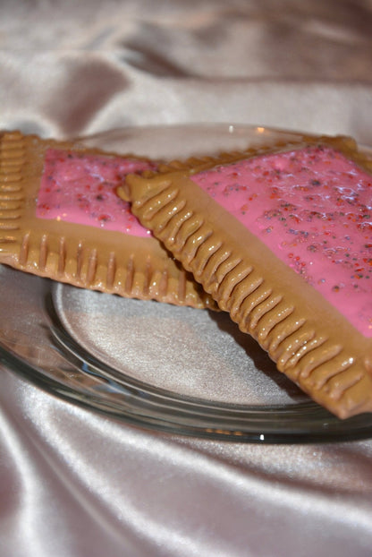 CERAMIC STRAWBERRY POP-TART INCENSE HOLDER