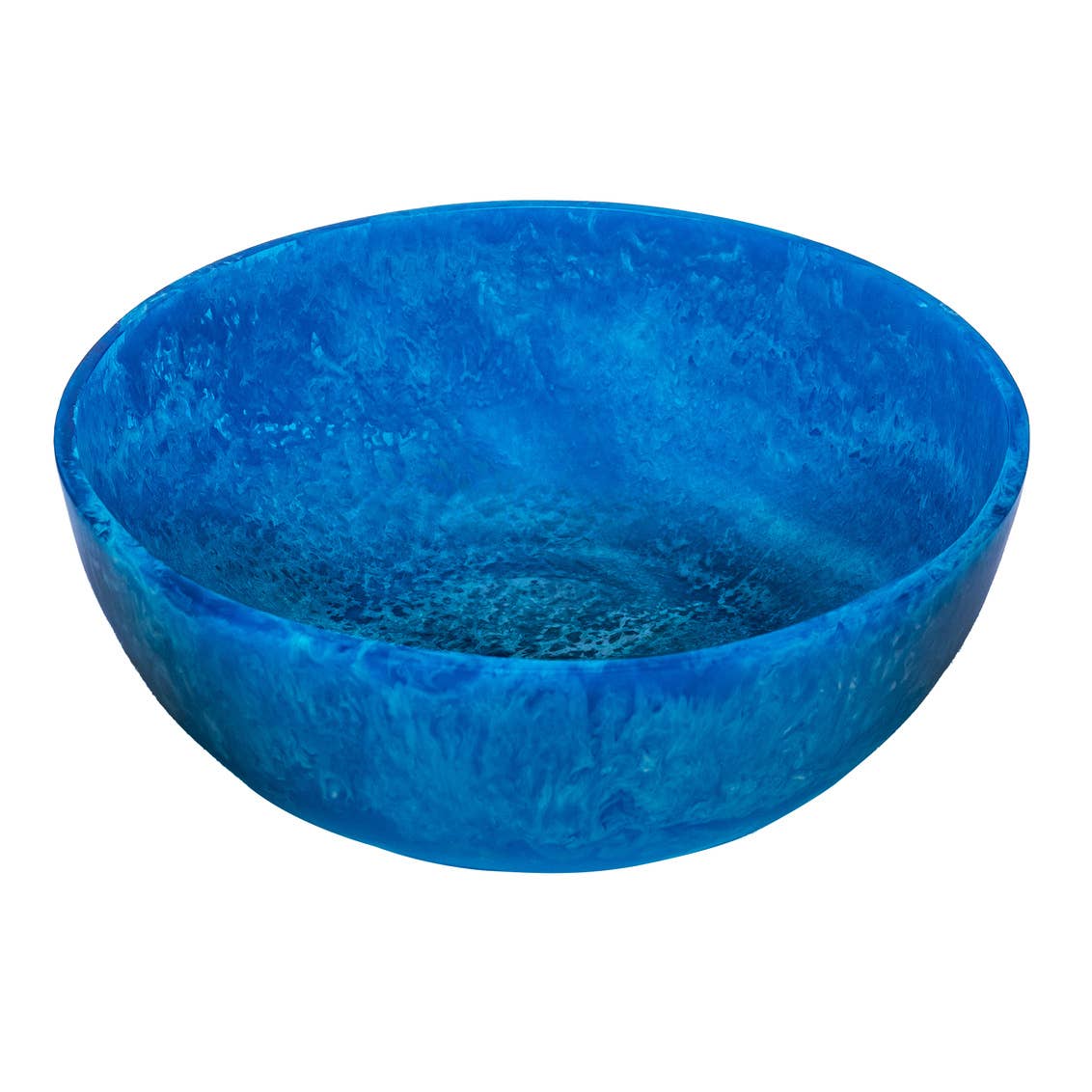 Radiant Resin 12&quot; Salad Bowl - Blue