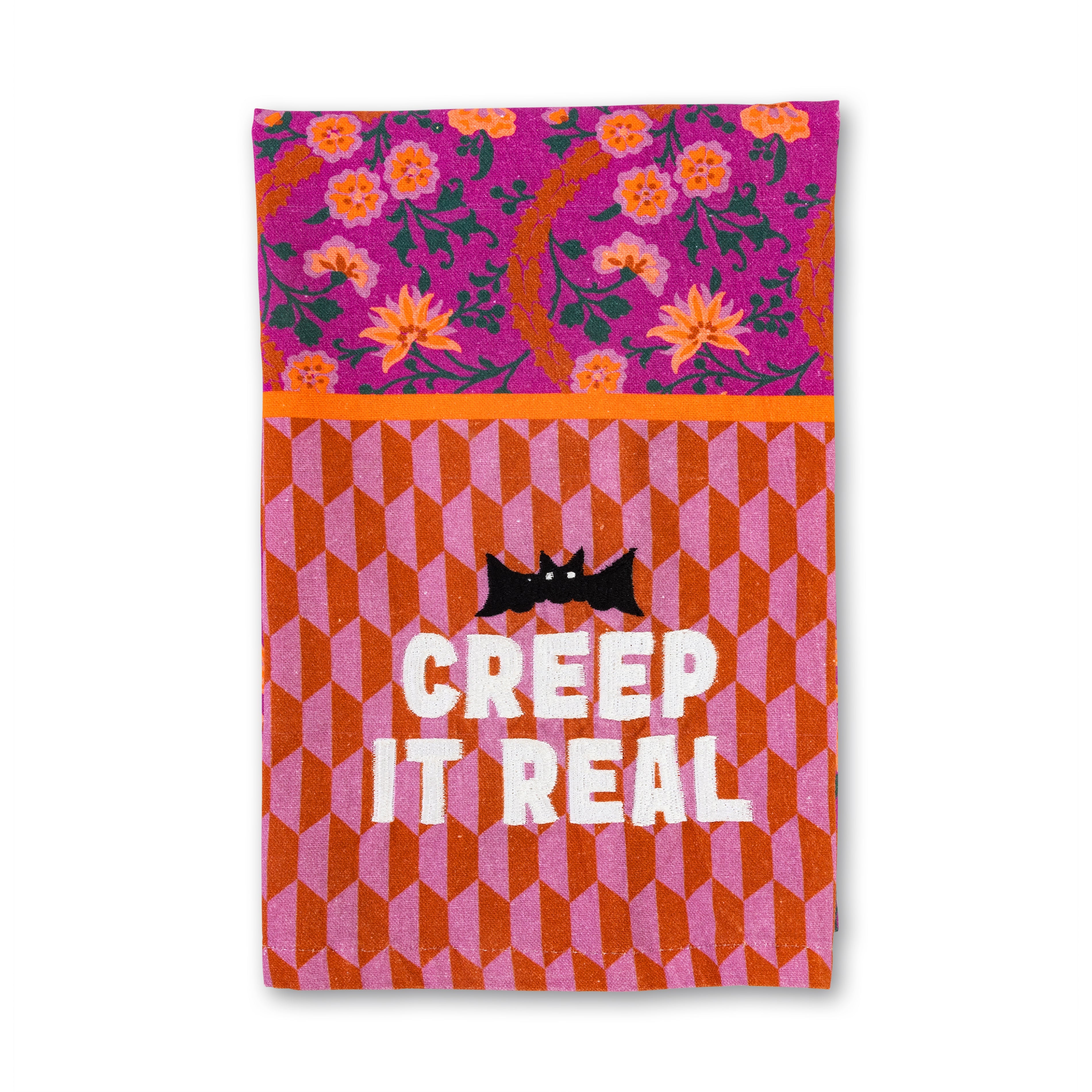 Creep It Real Dish Towel