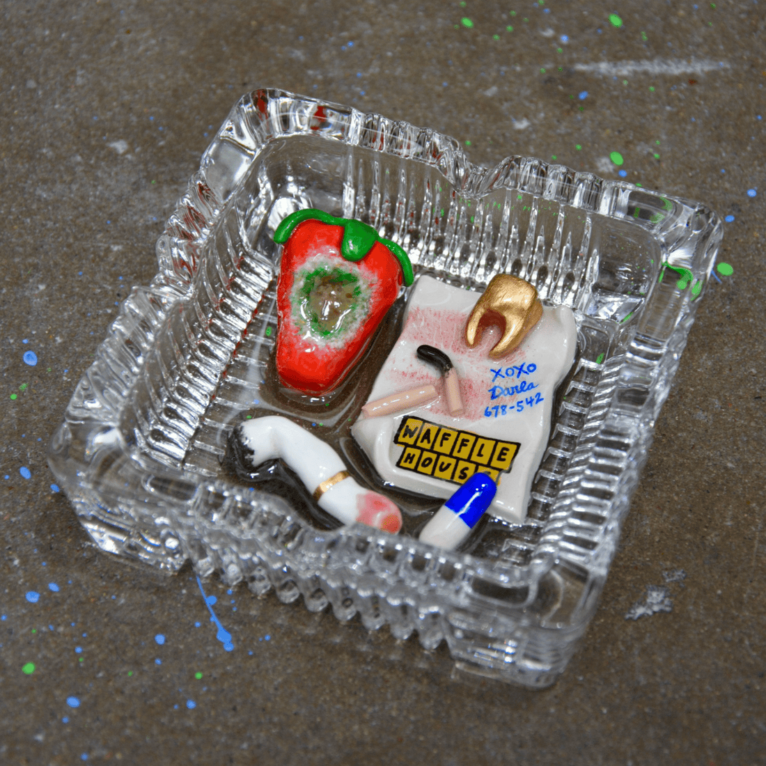 DINER SCRAPS ASHTRAY