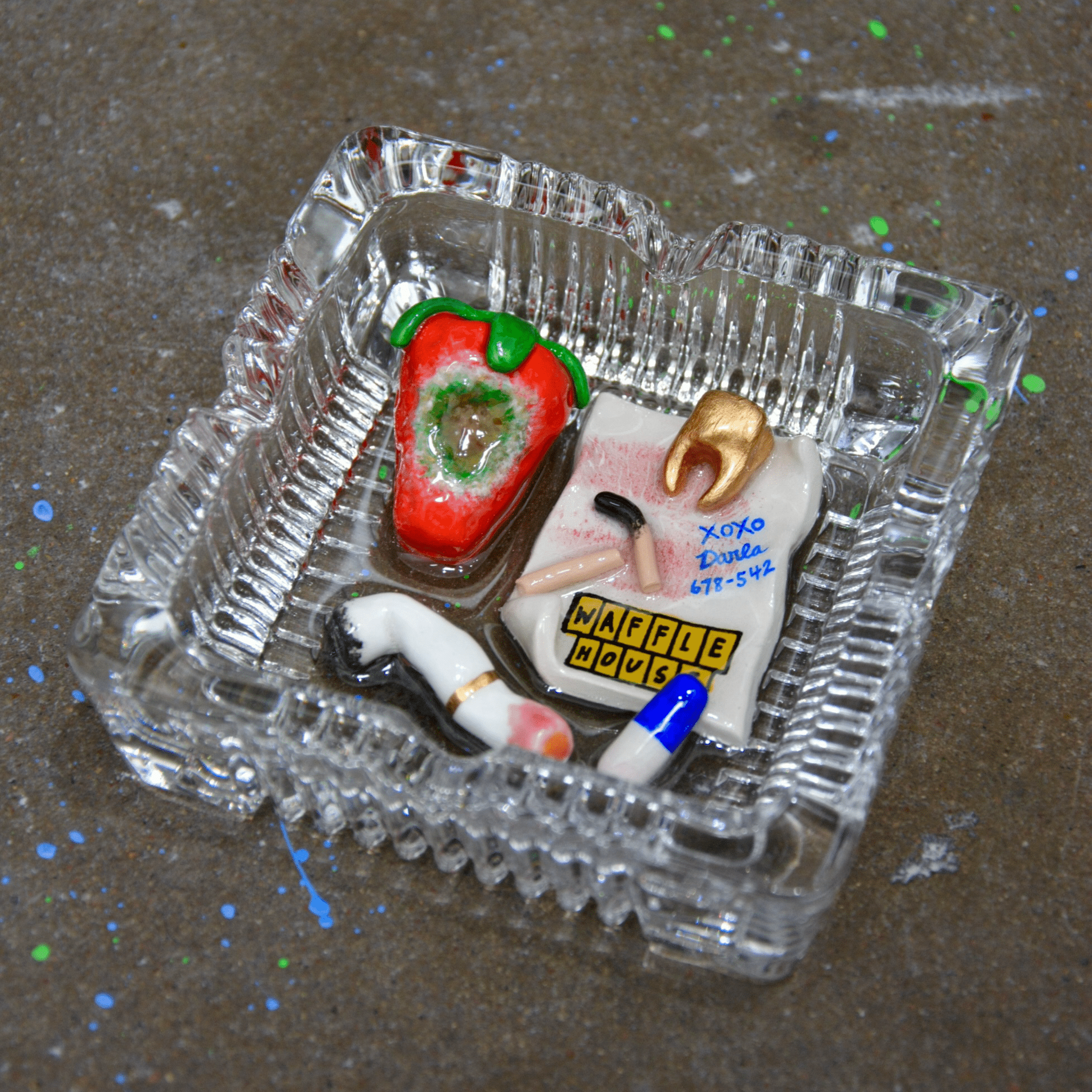 DINER SCRAPS ASHTRAY