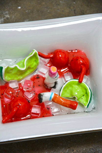 DRIVE-IN CHERRY LIMEADE ASHTRAY