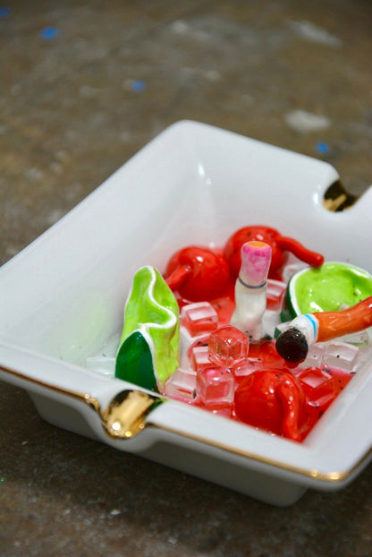 DRIVE-IN CHERRY LIMEADE ASHTRAY