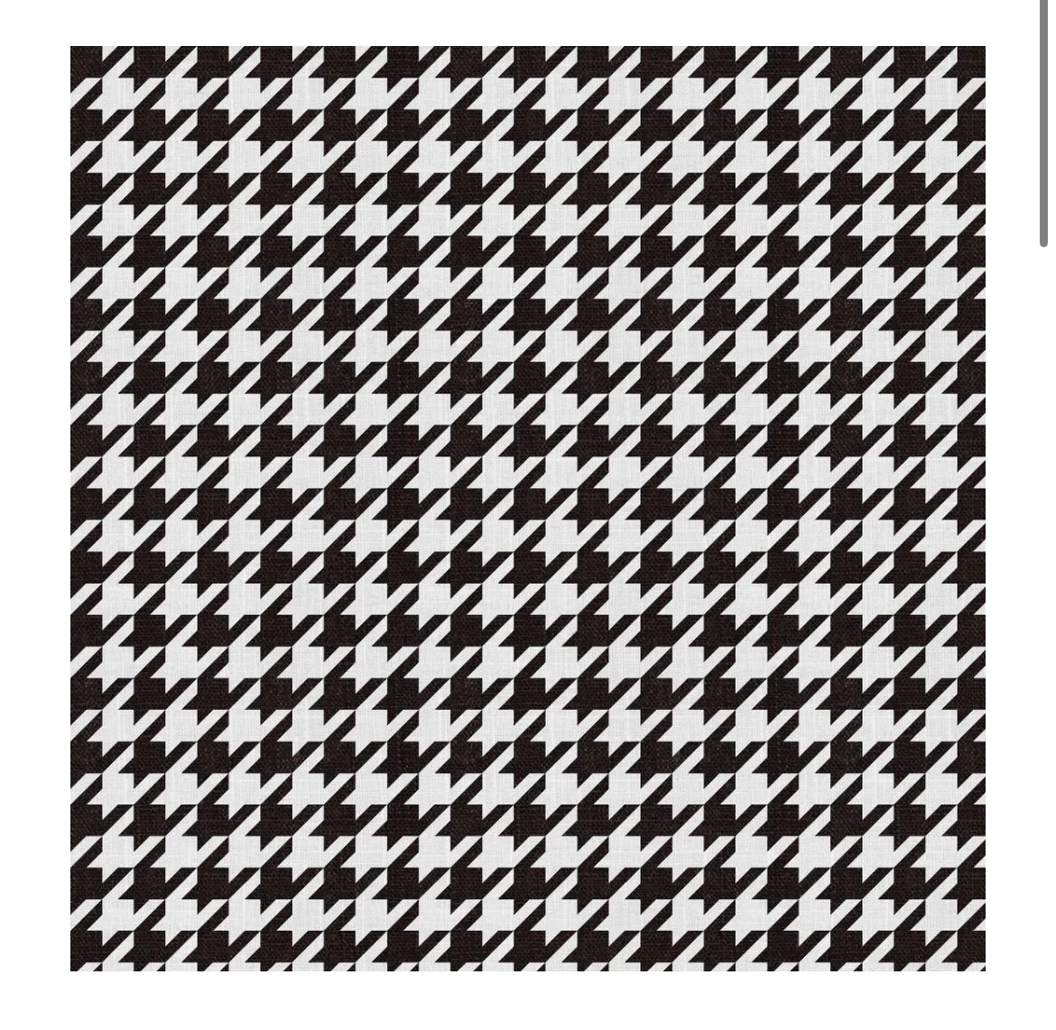 Houndstooth charger