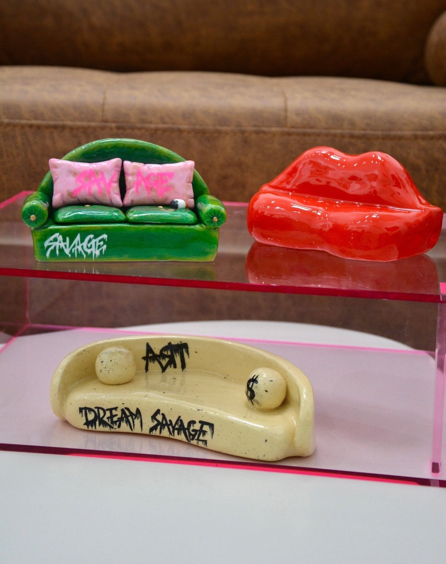 MID-CENTURY MODERN SOFA INCENSE HOLDER