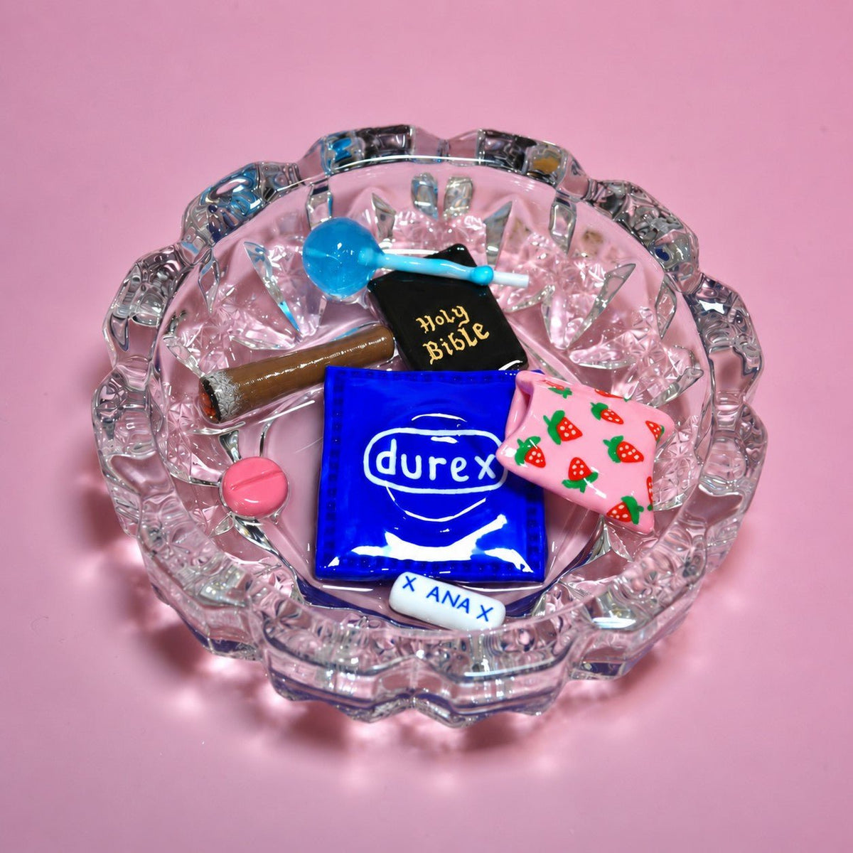 mini FORGIVE ME FATHER, FOR I HAVE SINNED ASHTRAY