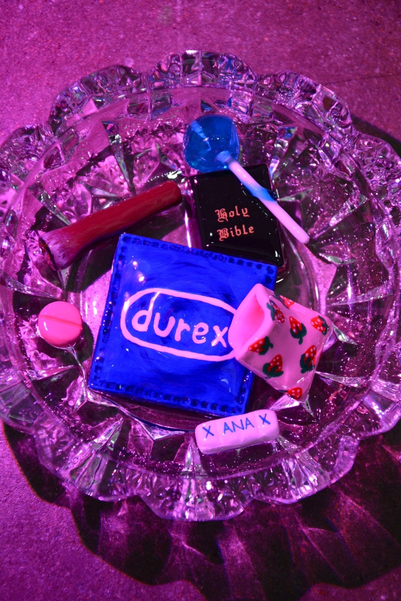 mini FORGIVE ME FATHER, FOR I HAVE SINNED ASHTRAY