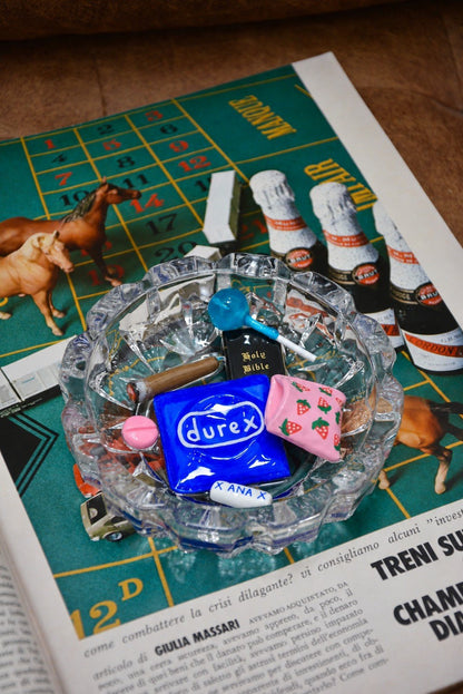 mini FORGIVE ME FATHER, FOR I HAVE SINNED ASHTRAY