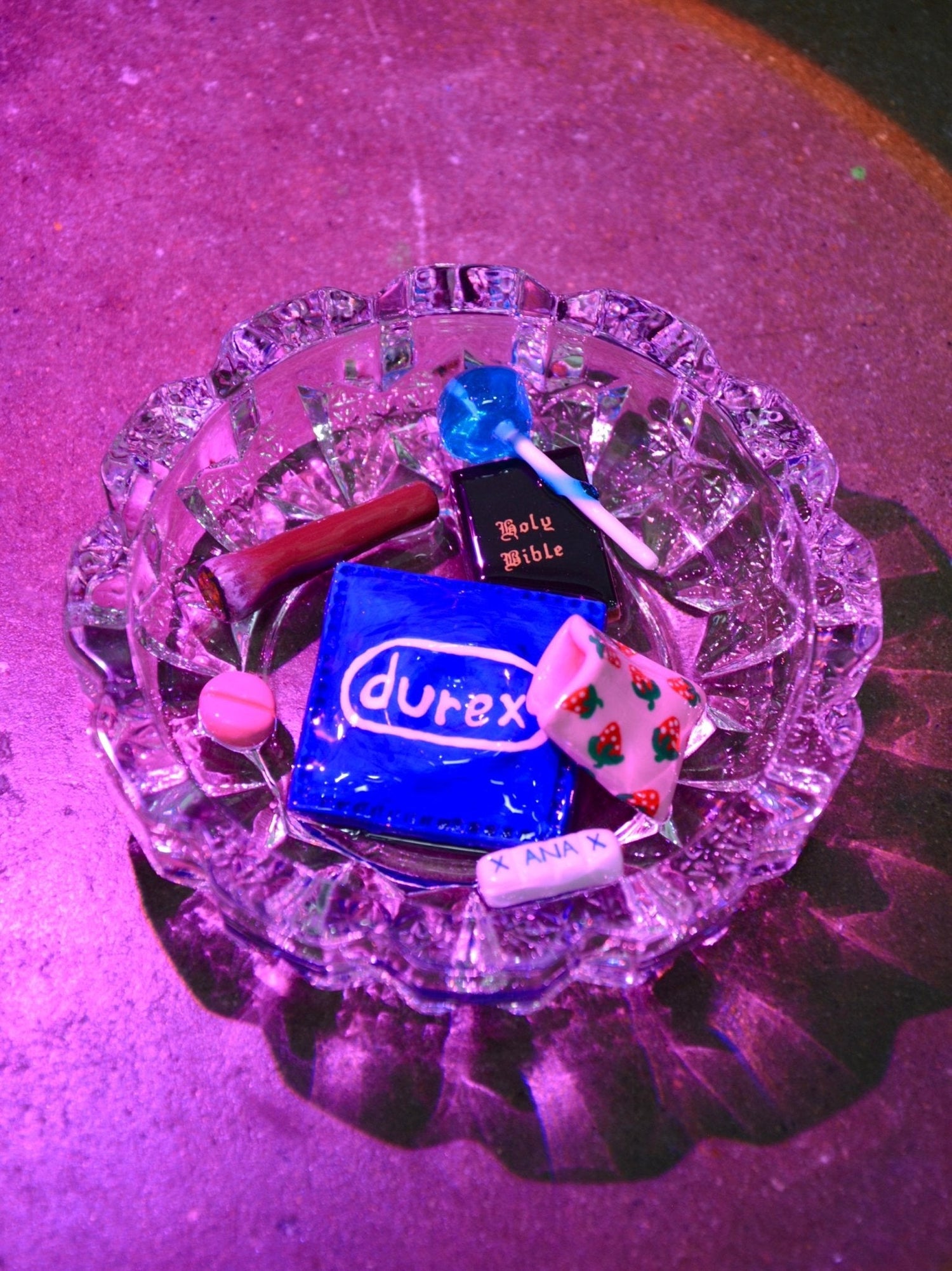 mini FORGIVE ME FATHER, FOR I HAVE SINNED ASHTRAY