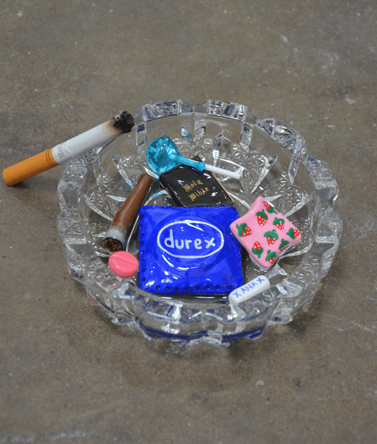 mini FORGIVE ME FATHER, FOR I HAVE SINNED ASHTRAY