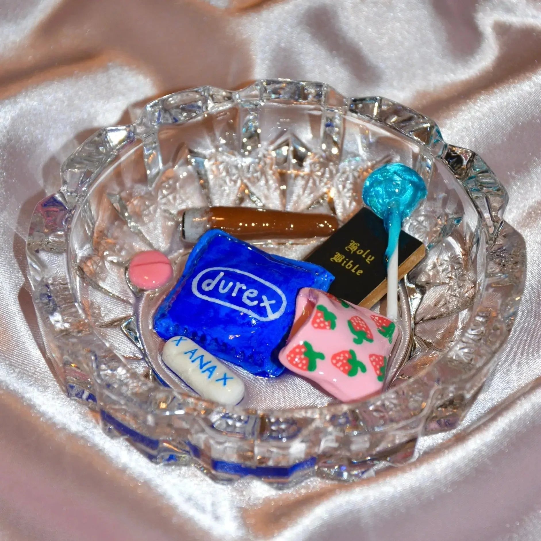 mini FORGIVE ME FATHER, FOR I HAVE SINNED ASHTRAY