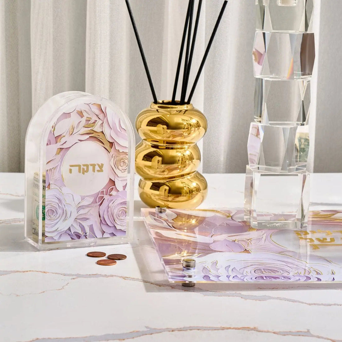 Papercut Tzedakah Box