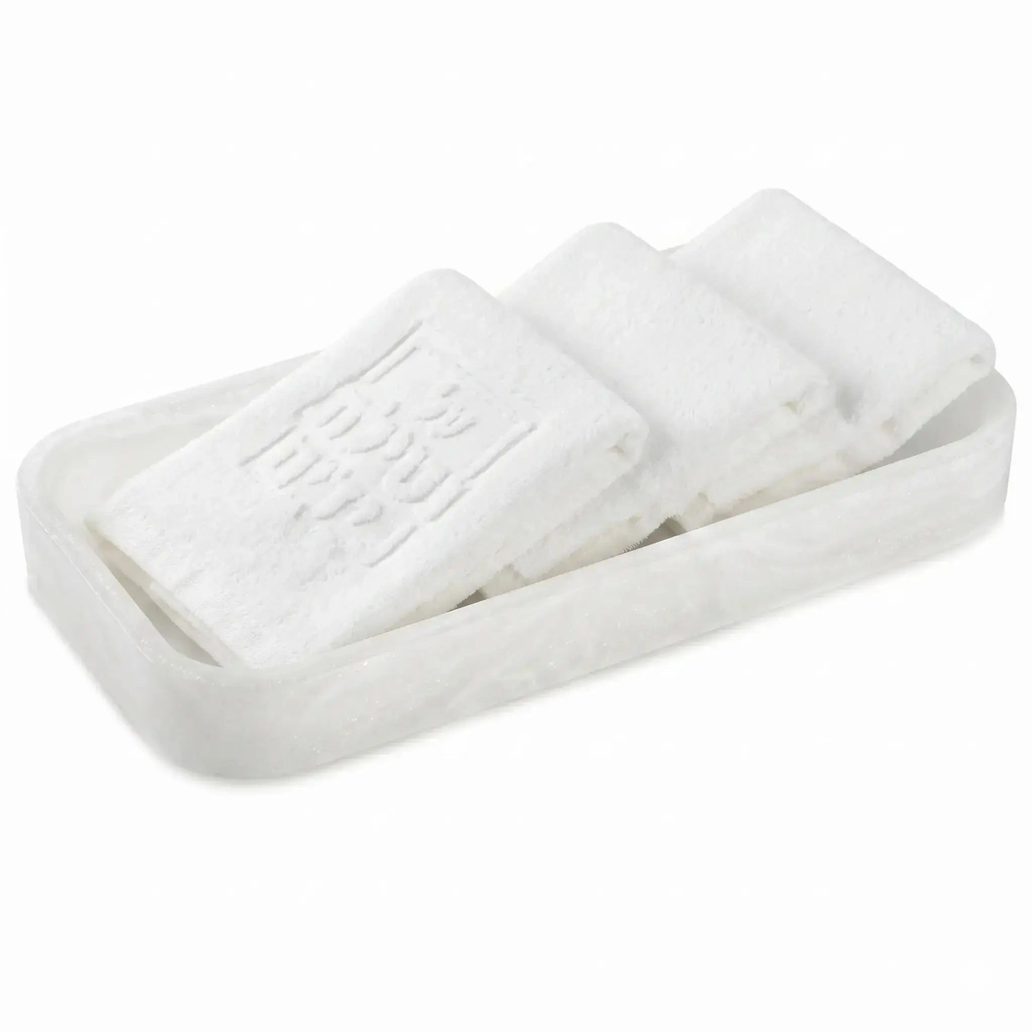 Resin Netilas Yadayim Towel Box with Towels