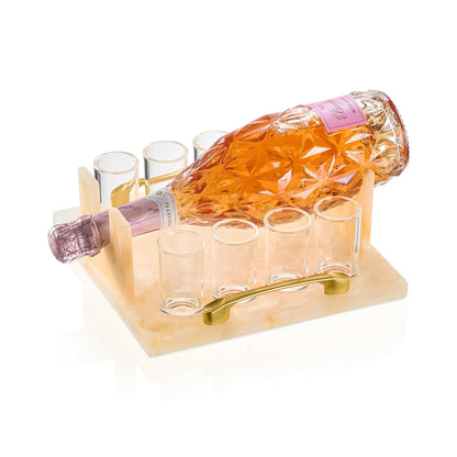 Resin Liquor &amp; Wine Serving Set