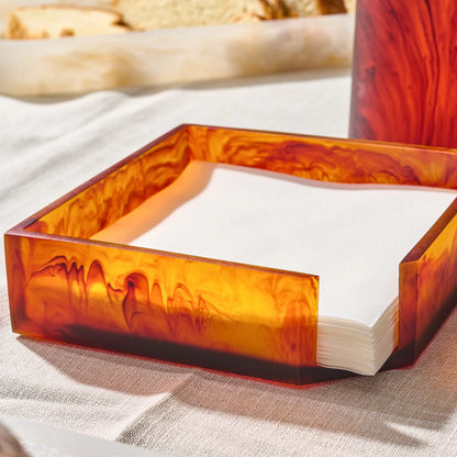 Square Resin Napkin Holder