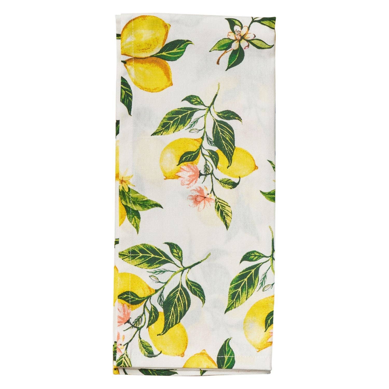 Tea Towel Capri Lemon Pattern | 100% Cotton | 30&quot; X 20&quot;