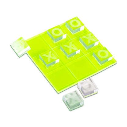 Vince Acrylic Tic Tac Toe Lime