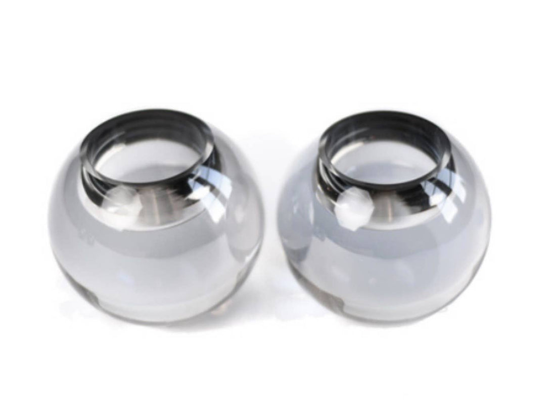 Grey Iridescent Ball Tea Light (Set of 2)