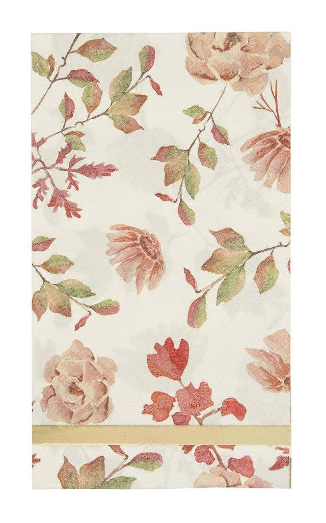 Guest Towel Antique Floral/20 pkg